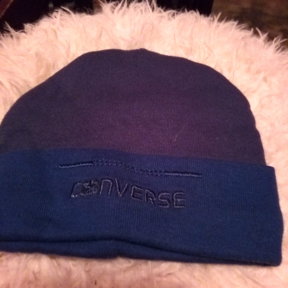 Converse Navy Blue Knit Hat